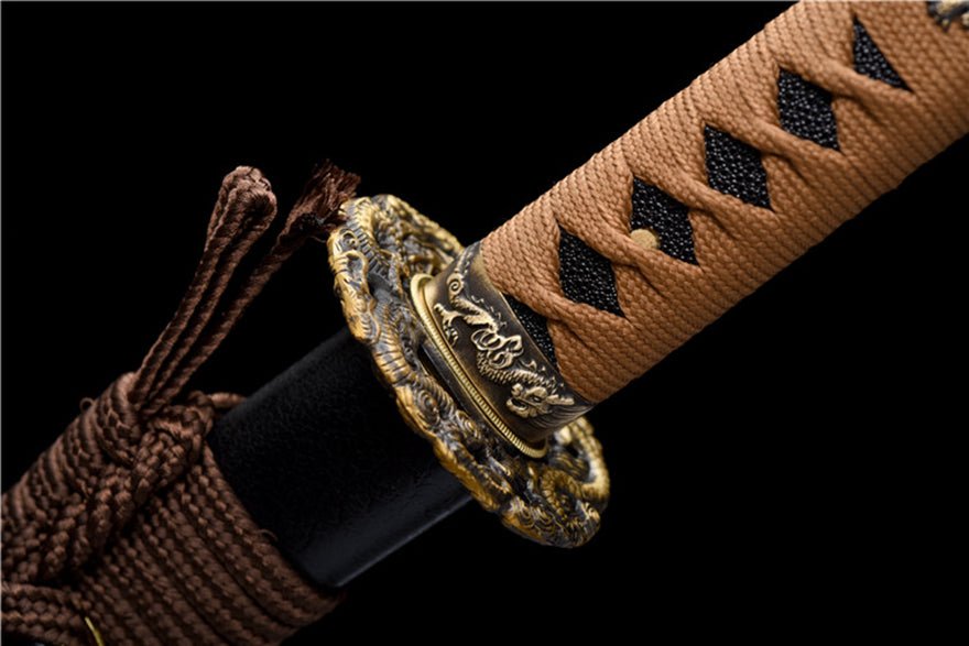 Katana Longyin T10 Clay Tempered Black Blade 龍吟 | KatanaSwordArt Katana For Sale 2025