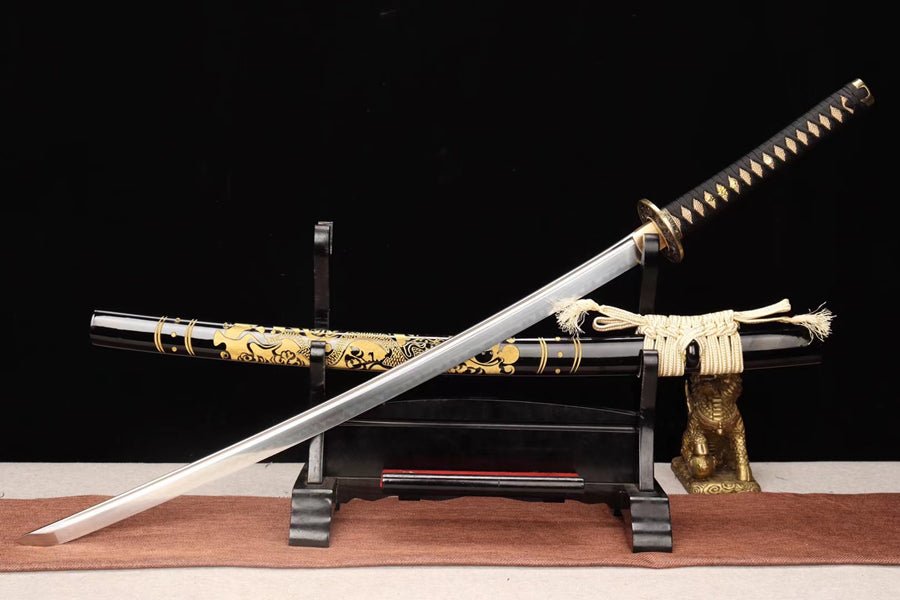 Katana Longyu T10 Clay Tempered Engrave 龍宇 | KatanaSwordArt Katana For Sale 2025