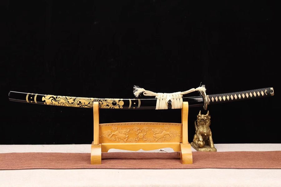 Katana Longyu T10 Clay Tempered Engrave 龍宇 | KatanaSwordArt Katana For Sale 2025