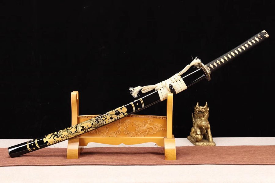 Katana Longyu T10 Clay Tempered Engrave 龍宇 | KatanaSwordArt Katana For Sale 2025