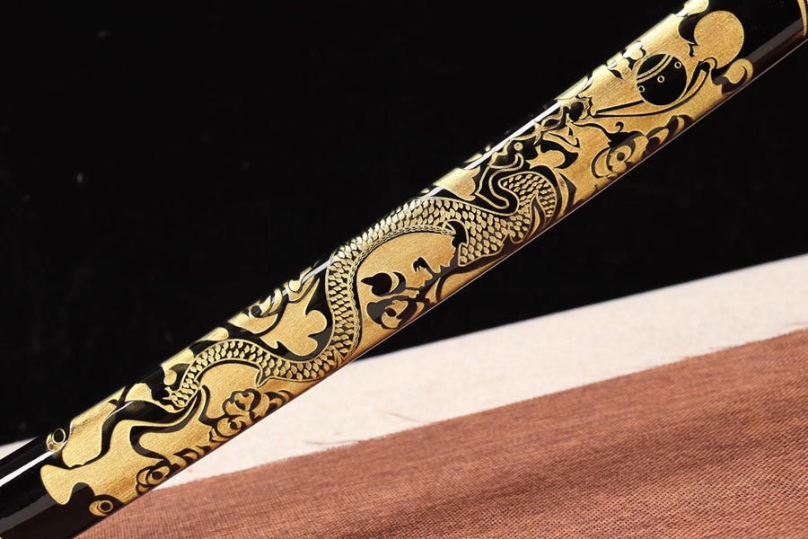 Katana Longyu T10 Clay Tempered Engrave 龍宇 | KatanaSwordArt Katana For Sale 2025
