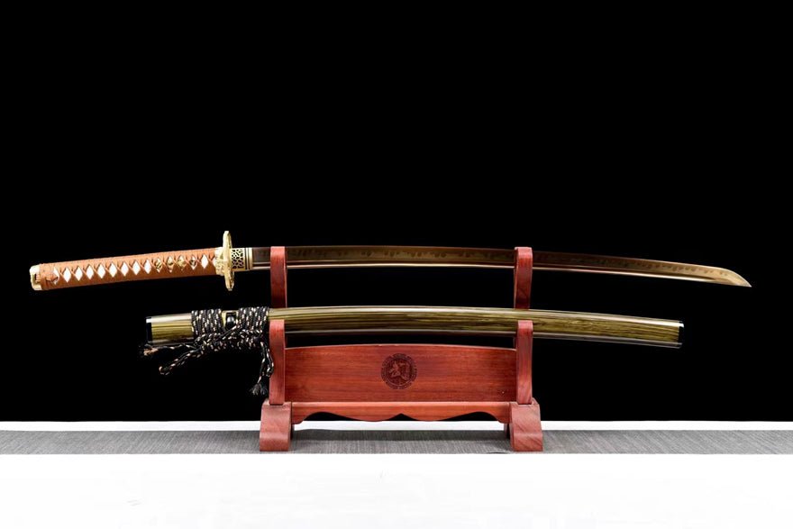 Katana Longyuan T10 Clay Tempered Golden Blade 龍淵 | KatanaSwordArt Katana For Sale 2025