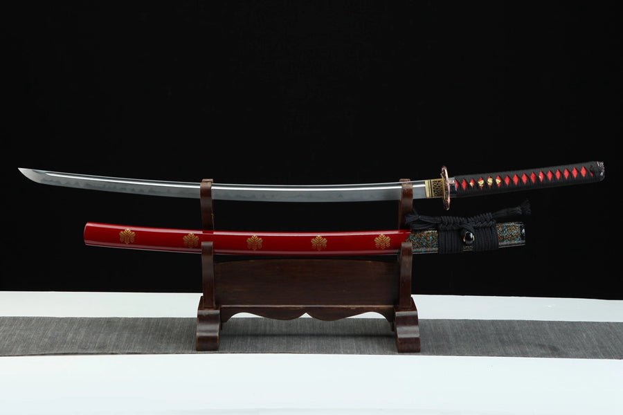 Katana Moku T10 Clay Tempered Red Saya 魔骷 | KatanaSwordArt Katana For Sale 2025