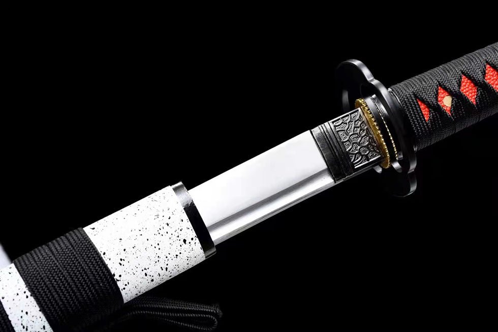 Katana MoYu Medium Carbon Steel White Saya 魔域 | KatanaSwordArt Katana For Sale
