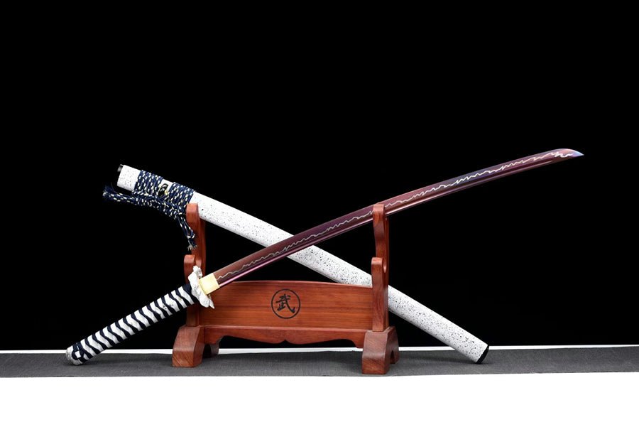 Katana Penglai Manganese Steel Purple Blade 蓬萊 | KatanaSwordArt Katana For Sale