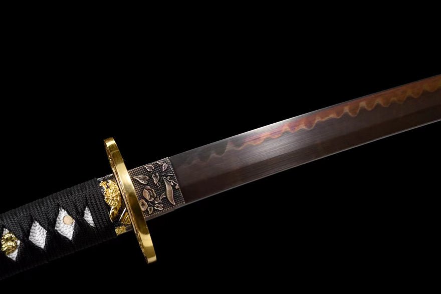 Katana Pinkish Glow T10 Clay Tempered Red Blade 紅霞 | KatanaSwordArt Katana For Sale 2025