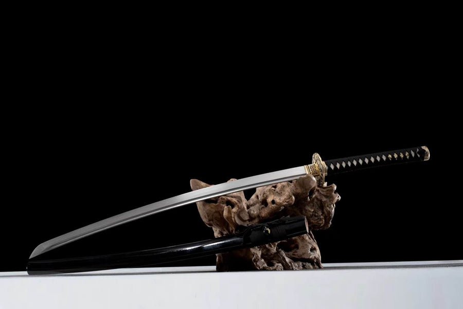 Katana Pofeng Damascus Folded Black Saya 破風 | KatanaSwordArt Katana For Sale 2025