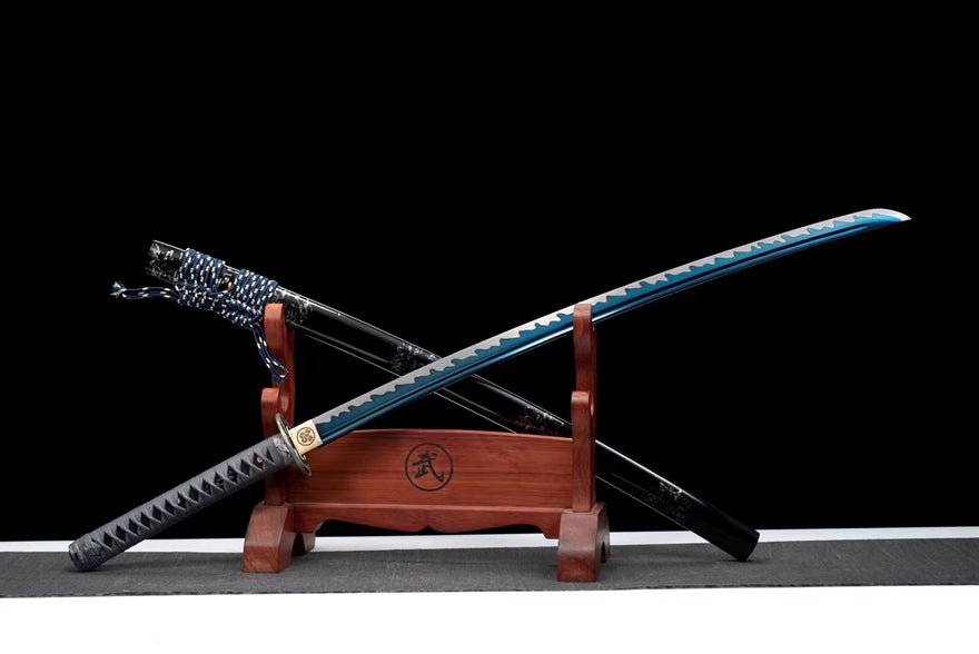 Katana Quetazhi Manganese Steel Blue Blade 鵲踏枝 | KatanaSwordArt Katana For Sale 2025