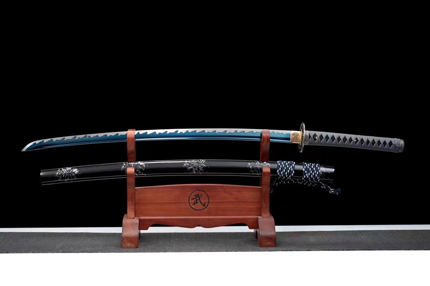 Katana Quetazhi Manganese Steel Blue Blade 鵲踏枝 | KatanaSwordArt Katana For Sale 2025
