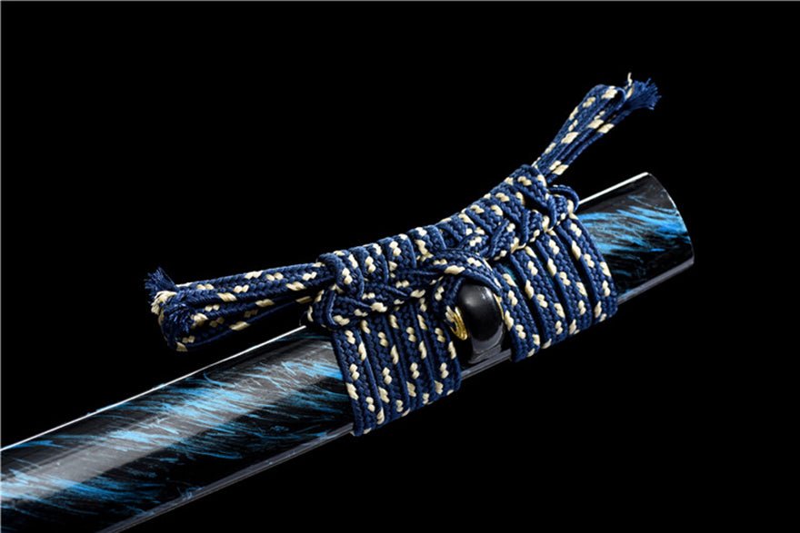 Katana Reincarnation Spring Steel Blue Saya 輪回 | KatanaSwordArt Katana For Sale