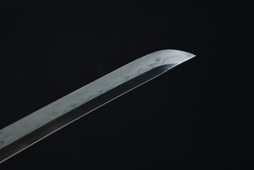 Katana Sea Wave 1095 High Carbon Clay Tempered Steel Black Saya 海浪 | KatanaSwordArt Katana For Sale 2025