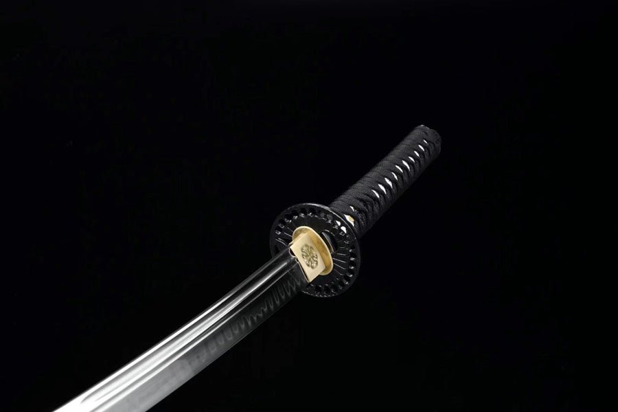 Katana Shuixinzi T10 Clay Tempered Black Saya 水心子 | KatanaSwordArt Katana For Sale