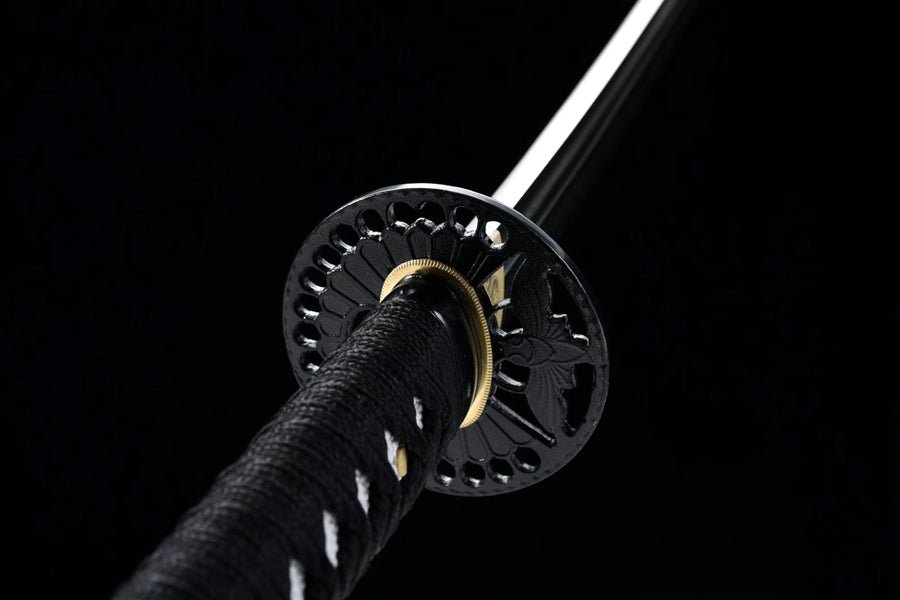 Katana Shuixinzi T10 Clay Tempered Black Saya 水心子 | KatanaSwordArt Katana For Sale