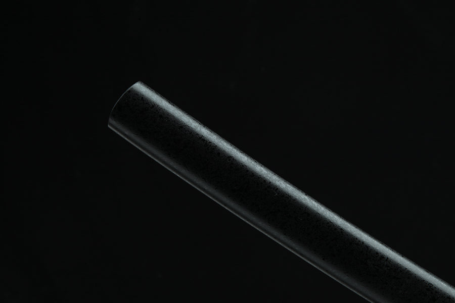 Katana Shuye T10 Clay Tempered Black Saya 樹葉 | KatanaSwordArt Katana For Sale