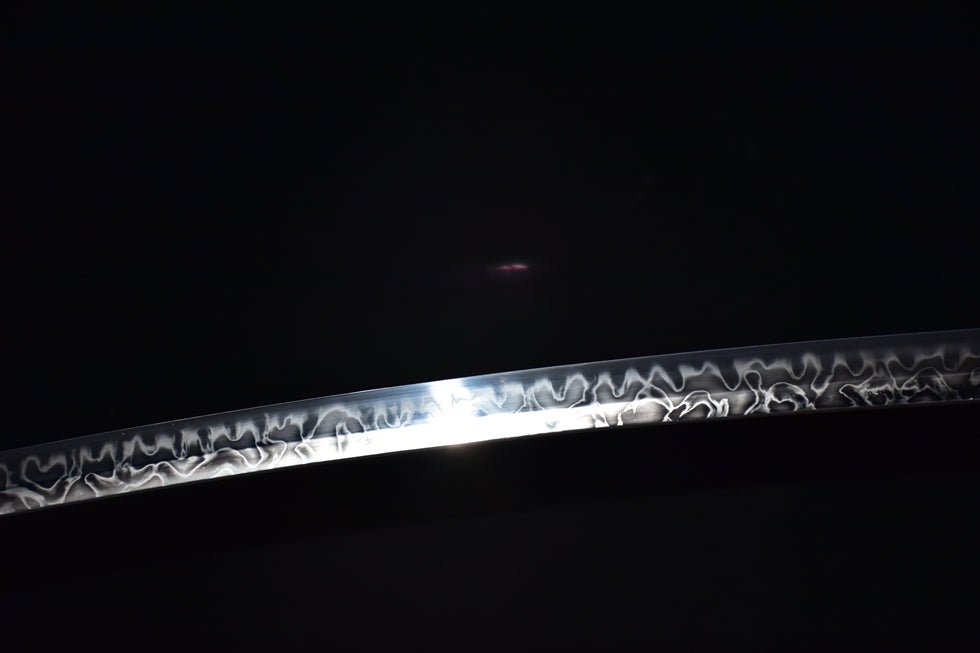 Katana Silver Tiger T10 Clay Tempered Ox Horn 銀虎 | KatanaSwordArt Katana For Sale