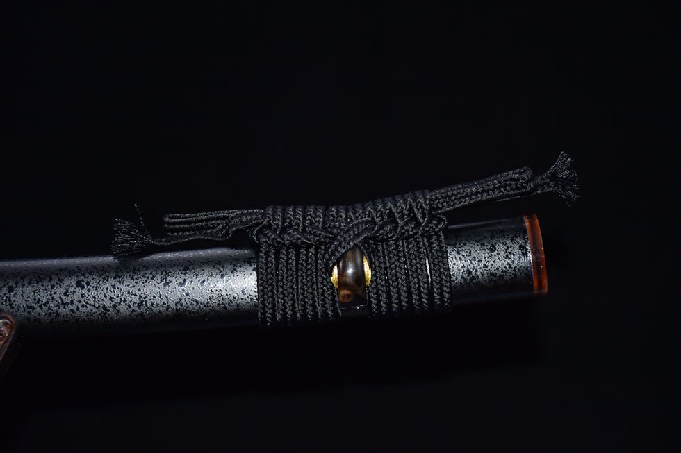 Katana Silver Tiger T10 Clay Tempered Ox Horn 銀虎 | KatanaSwordArt Katana For Sale