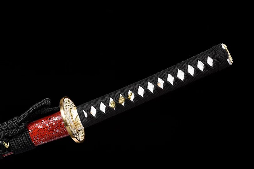 Katana Mantian Sky T10 Clay Tempered Red Saya 滿天星 | KatanaSwordArt Katana For Sale 2025