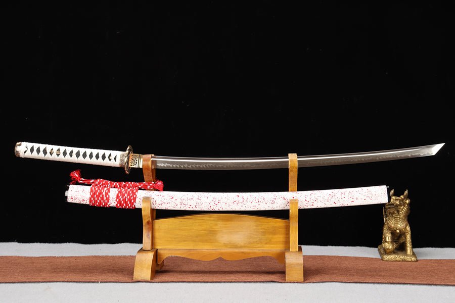 Katana Suohun T10 Clay Tempered Chain Tsuba 鎖魂 | KatanaSwordArt Katana For Sale 2025