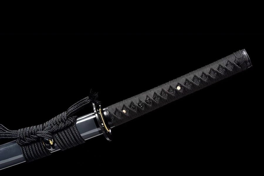 Katana Thunder Manganese Steel Black Blade 驚雷 | KatanaSwordArt Katana For Sale