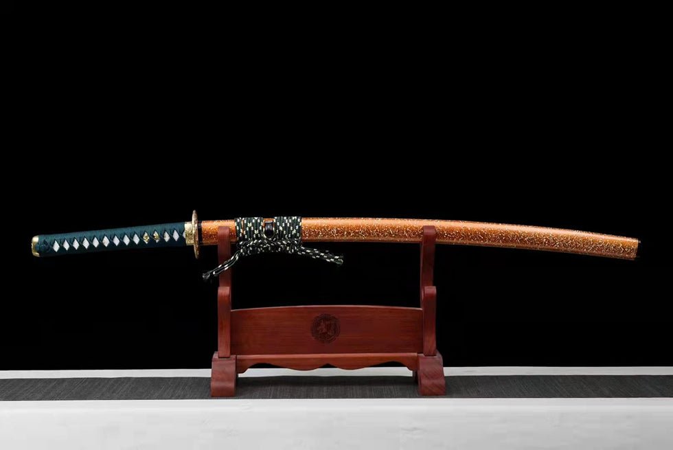 Katana Tianming T10 Clay Tempered Orange Saya 天冥 | KatanaSwordArt Katana For Sale 2025