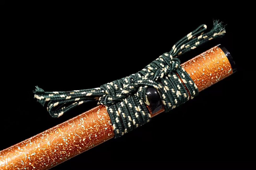 Katana Tianming T10 Clay Tempered Orange Saya 天冥 | KatanaSwordArt Katana For Sale 2025