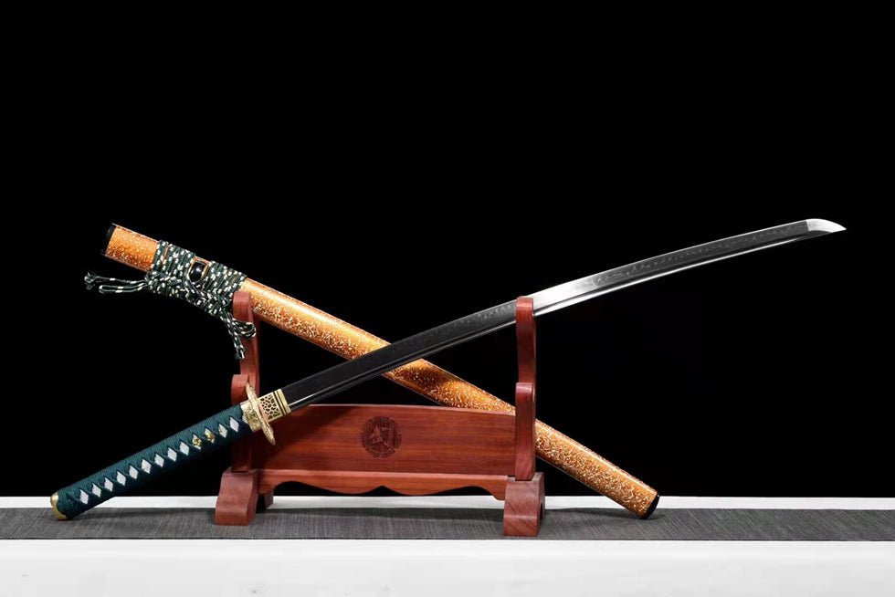 Katana Tianming T10 Clay Tempered Orange Saya 天冥 | KatanaSwordArt Katana For Sale 2025