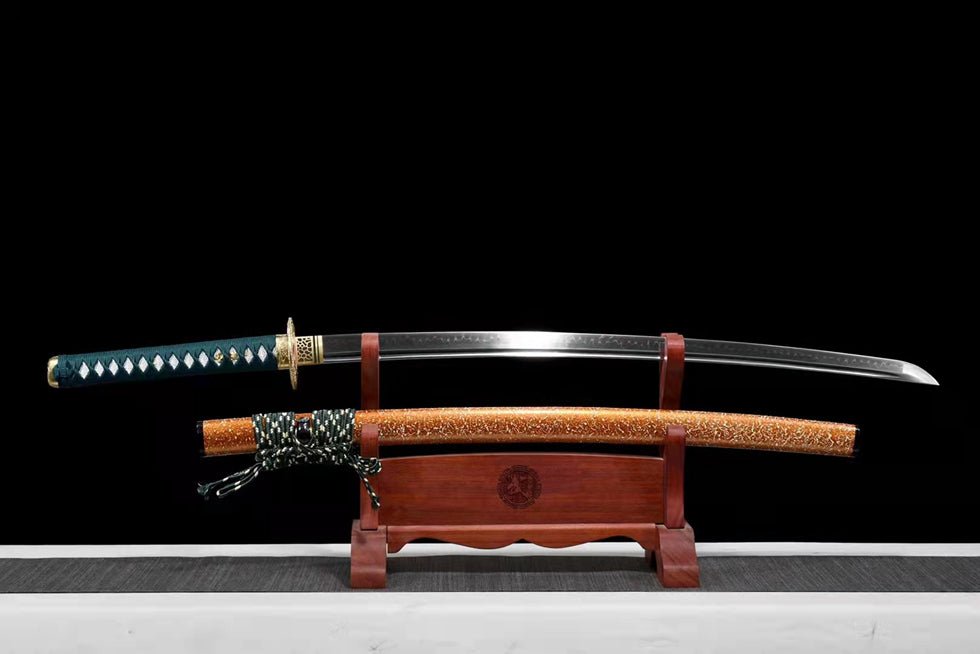 Katana Tianming T10 Clay Tempered Orange Saya 天冥 | KatanaSwordArt Katana For Sale 2025
