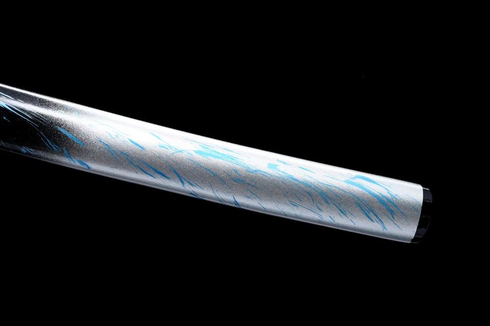 Katana TianYue Spring Steel Blue Blade 天月 | KatanaSwordArt Katana For Sale