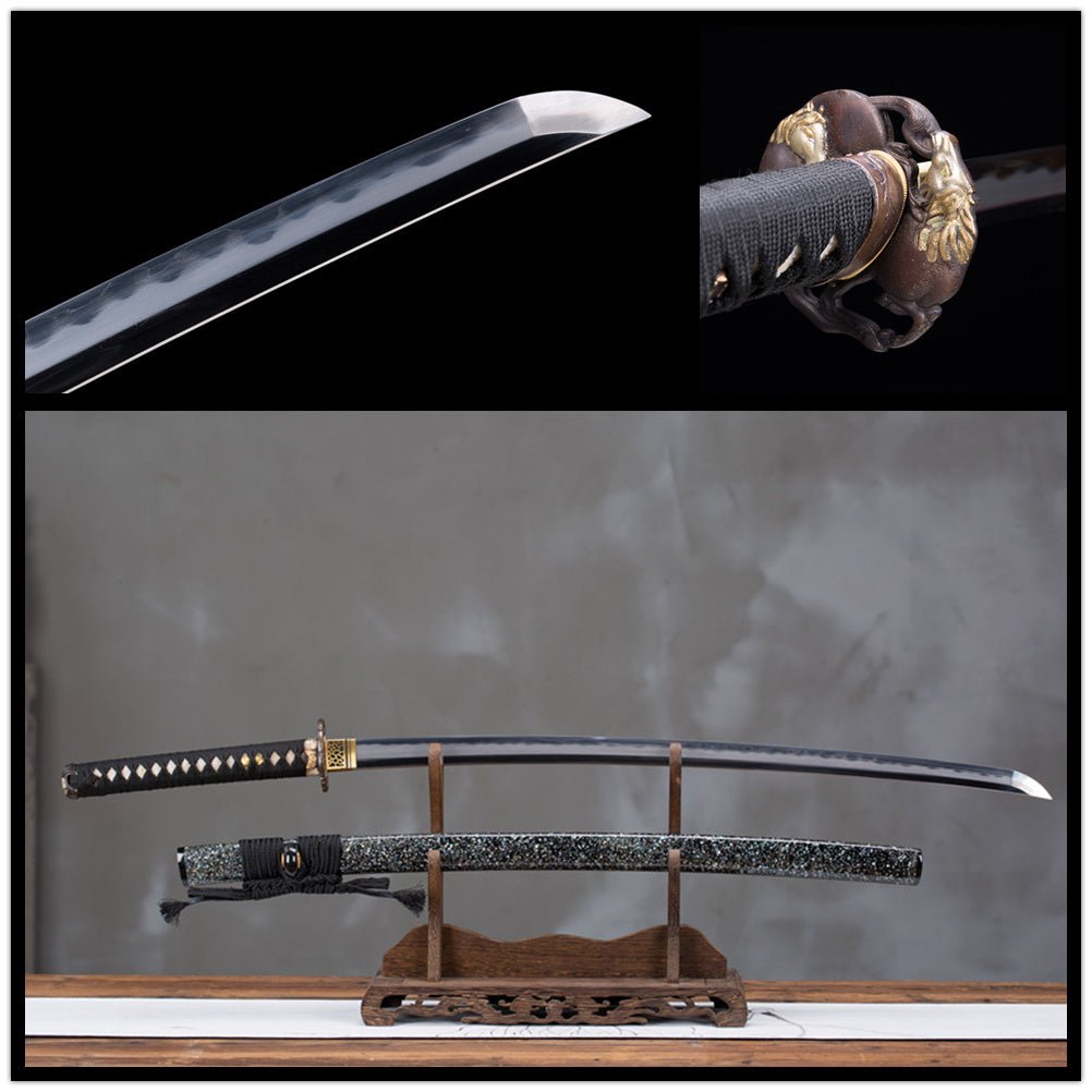 Shell Sayya Australia Katana Tiema Gomai Steel Clay Tempered Full Shell Saya 鐵馬 ...