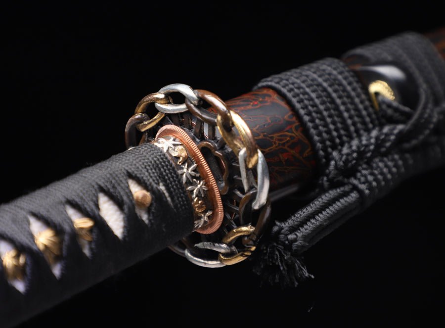 Katana Tiger Huban T10 Clay Tempered Steel Ox Horn Saya 虎斑 | KatanaSwordArt Katana For Sale 2025