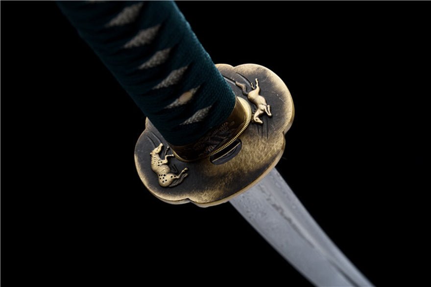 Katana Vault of Heaven Damascus Folded Steel Blue Saya 天穹 | KatanaSwordArt Katana For Sale 2025