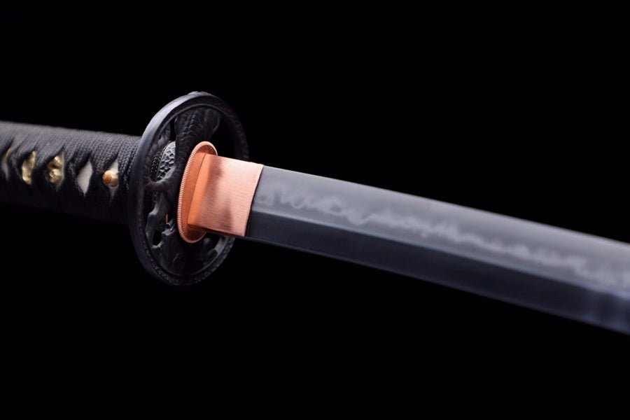 Katana Weihu Carbon Clay Tempered Steel Black Saya 威虎 | KatanaSwordArt Katana For Sale 2025