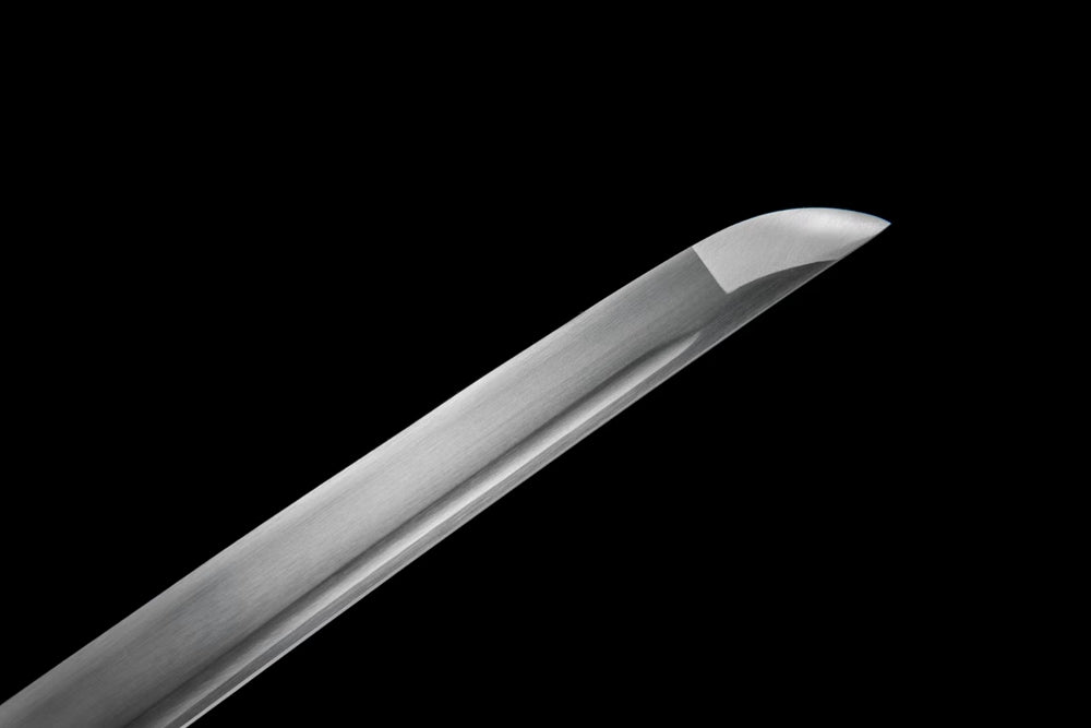 Katana White Rose Carbon Steel Black Saya 白玫瑰 | KatanaSwordArt Katana For Sale