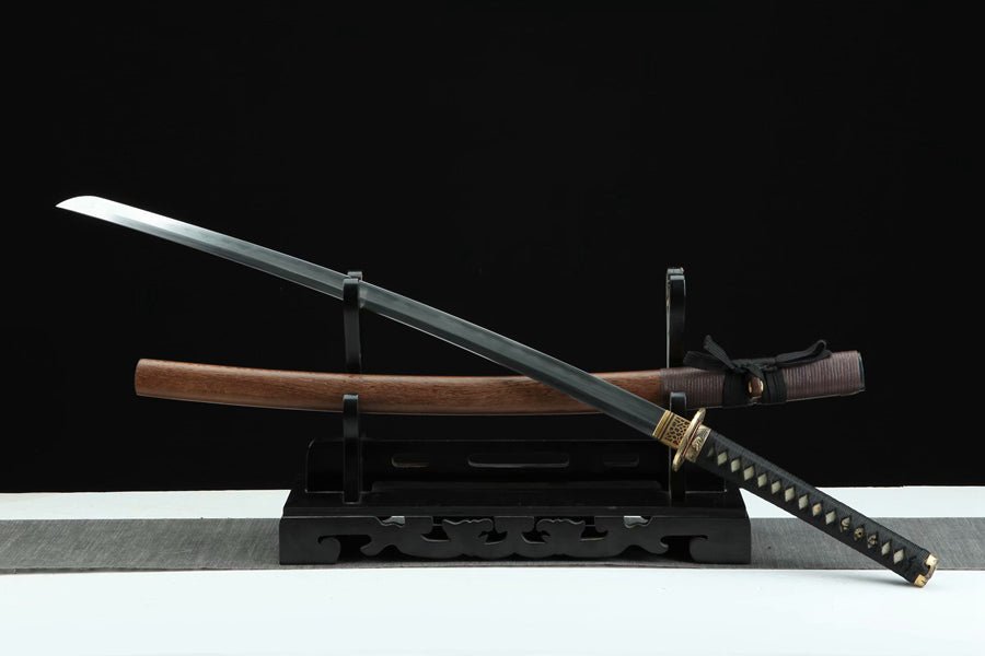 Katana Xianhe Damascus Folded Clay Tempered 仙鶴 | KatanaSwordArt Katana For Sale 2025