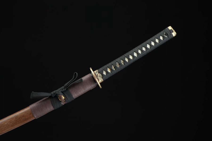 Katana Xianhe Damascus Folded Clay Tempered 仙鶴 | KatanaSwordArt Katana For Sale 2025