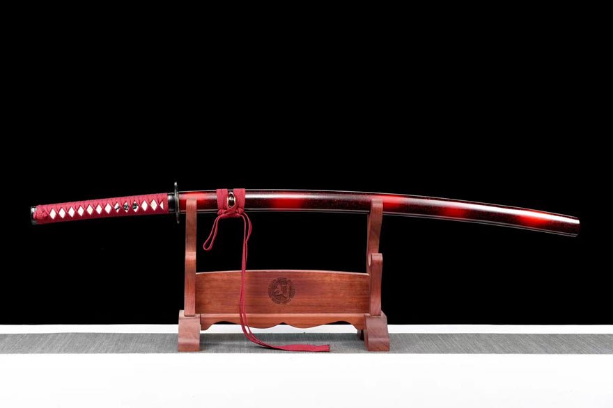 Katana Xueren Manganese Steel Red Saya 血刃 | KatanaSwordArt Katana For Sale 2025