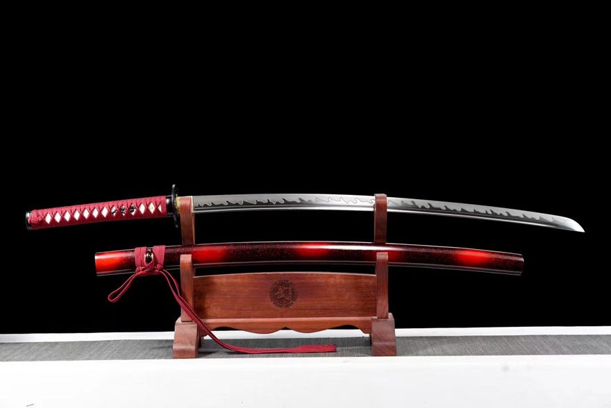 Katana Xueren Manganese Steel Red Saya 血刃 | KatanaSwordArt Katana For Sale 2025