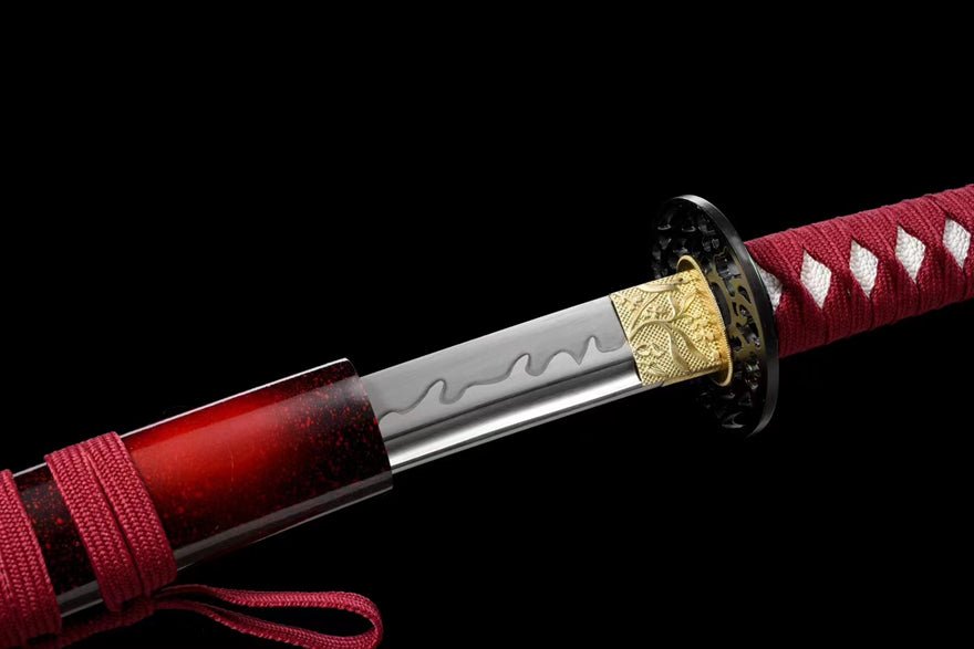 Katana Xueren Manganese Steel Red Saya 血刃 | KatanaSwordArt Katana For Sale 2025