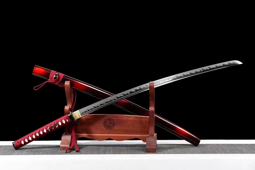 Katana Xueren Manganese Steel Red Saya 血刃 | KatanaSwordArt Katana For Sale 2025