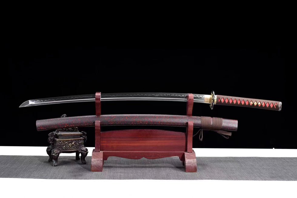 Katana Xuzhu T10 Clay Tempered Purple Saya 虛竹 | KatanaSwordArt Katana For Sale 2025