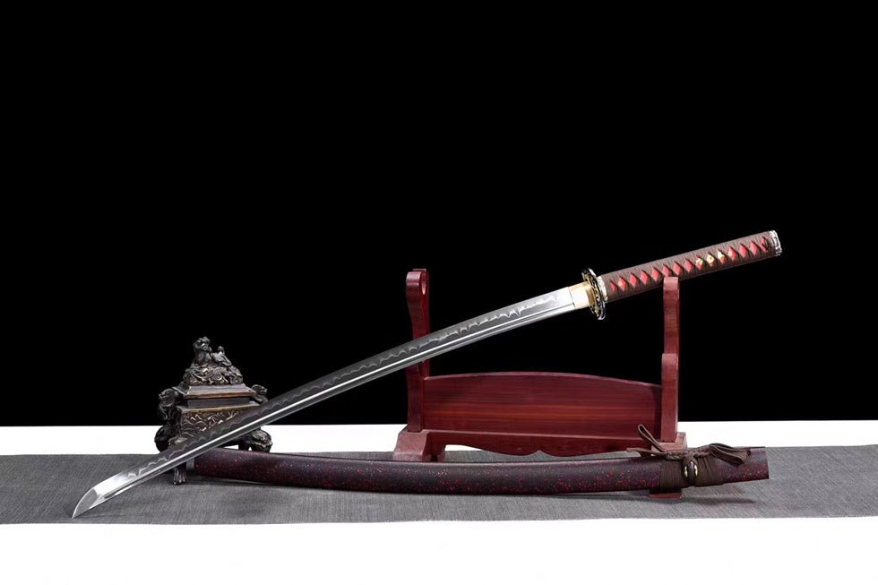 Katana Xuzhu T10 Clay Tempered Purple Saya 虛竹 | KatanaSwordArt Katana For Sale 2025