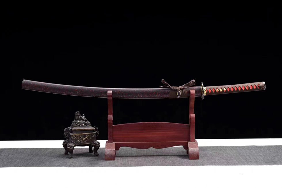 Katana Xuzhu T10 Clay Tempered Purple Saya 虛竹 | KatanaSwordArt Katana For Sale 2025