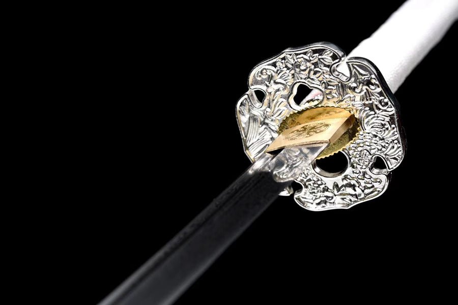 Katana Yingluo Damascus Folded Sakura 瓔珞 | KatanaSwordArt Katana For Sale