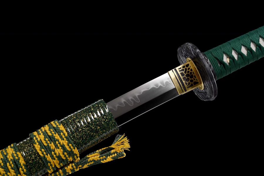 Katana Yuji T10 Clay Tempered Orange Saya 禦姬 | KatanaSwordArt Katana For Sale 2025