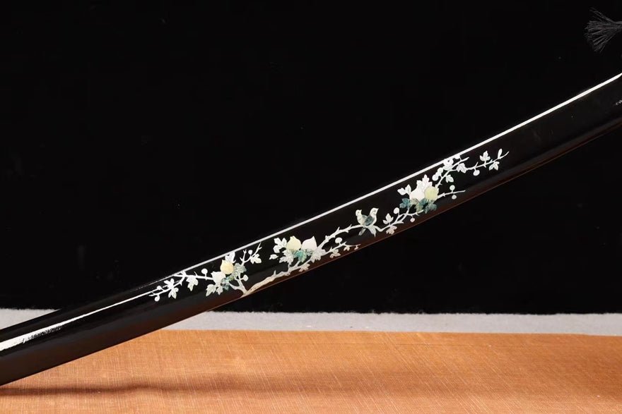 Katana Yunlong T10 Clay Tempered Black Saya 雲龍 | KatanaSwordArt Katana For Sale 2025