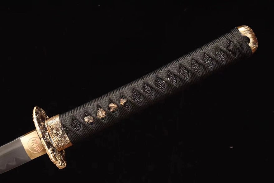 Katana Yunlong T10 Clay Tempered Black Saya 雲龍 | KatanaSwordArt Katana For Sale 2025