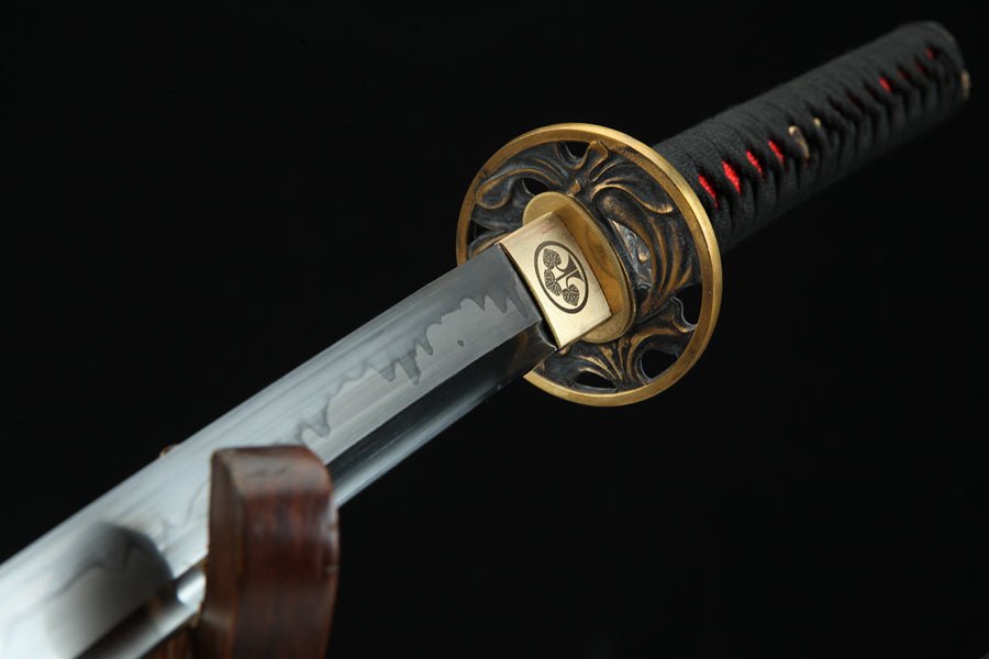 Katana Yupi T10 Clay Tempered Red Saya 雨披 | KatanaSwordArt Katana For Sale 2025