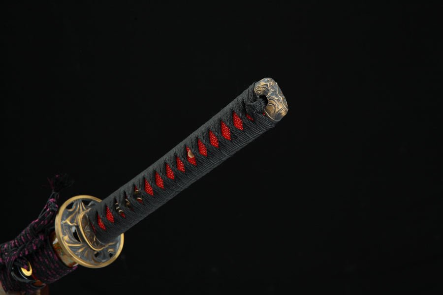 Katana Yupi T10 Clay Tempered Red Saya 雨披 | KatanaSwordArt Katana For Sale 2025