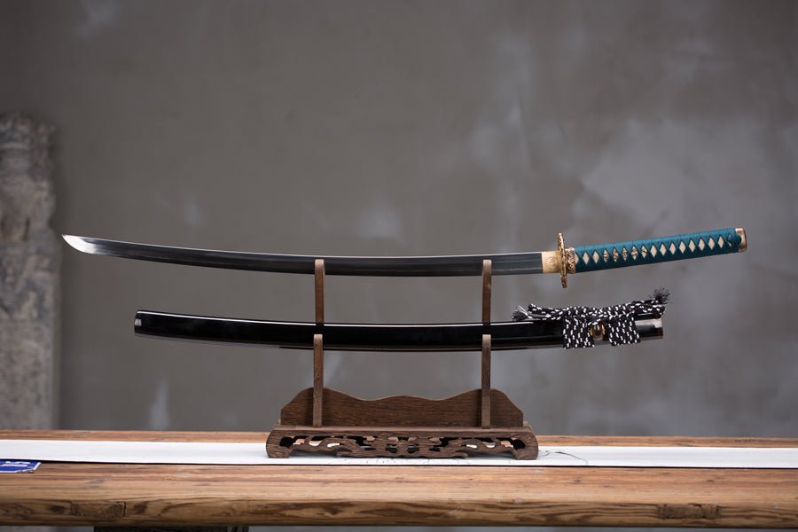 Katana Zhishao T10 Clay Tempered Dragon Tsuba 直燒 | KatanaSwordArt Katana For Sale 2025