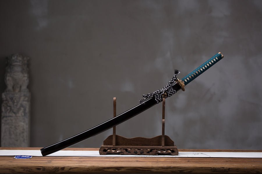 Katana Zhishao T10 Clay Tempered Dragon Tsuba 直燒 | KatanaSwordArt Katana For Sale 2025